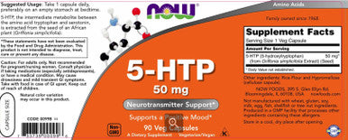 NOW 5-HTP 50 mg 90vc