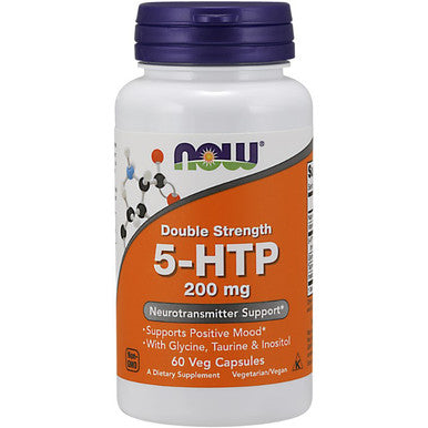 NOW 5-HTP 200 mg Double Strength 60vc