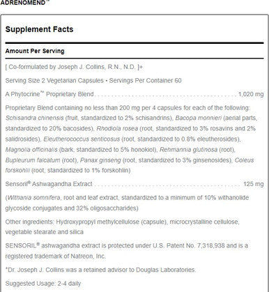 Douglas Laboratories AdrenoMend 120c