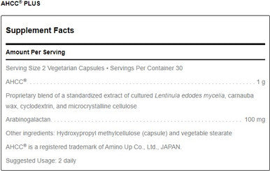Douglas Laboratories A.H.C.C. Plus 60c