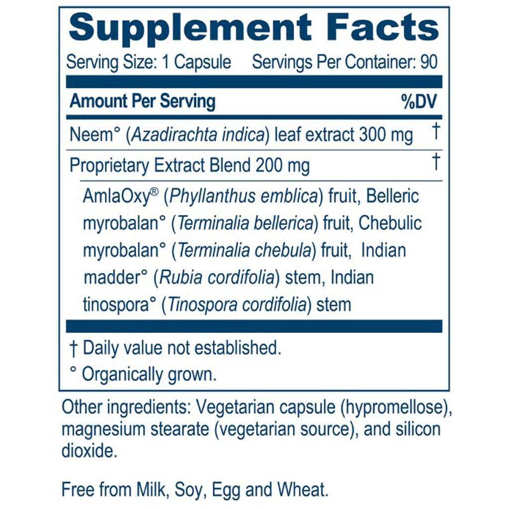 Ayush Herbs Neem Plus 90 vegetarian capsules