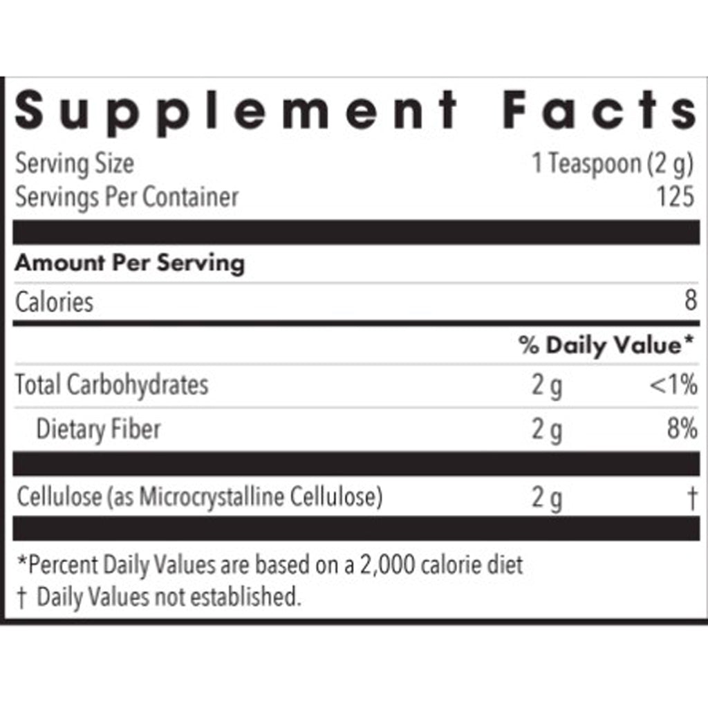 Allergy Research Group Cellulose Powder 250grams