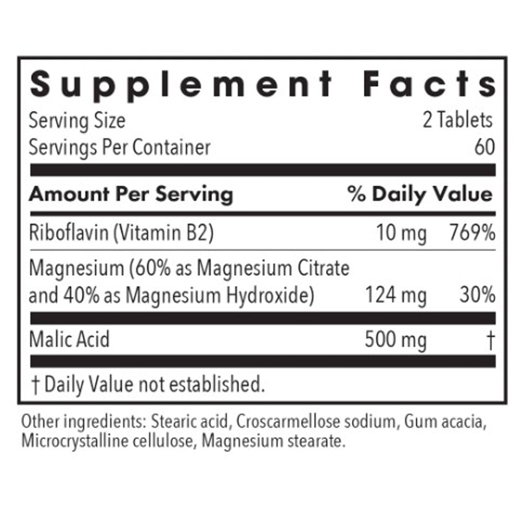 Allergy Research Group Magnesium Malate Forte 120T
