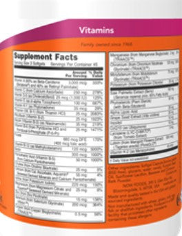 NOW Adam Men's Multi Softgels 90sg