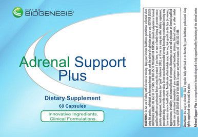 Nutra BioGenesis Adrenal Support Plus 60c