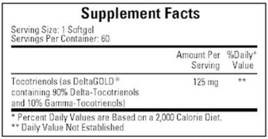 Cardiovascular Research Annatto Tocotrienols 60sg