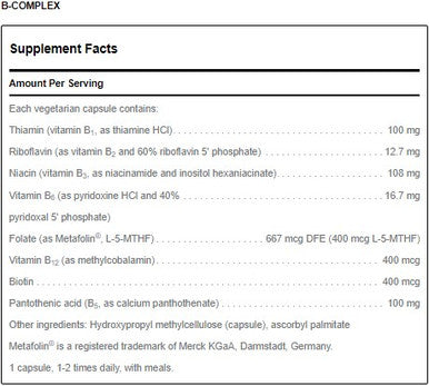 Douglas Laboratories B-Complex 60c