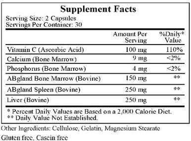 Ecological Formulas B Cell Formula 60c