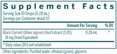 Genestra Phyto-Gen Black Currant Bud 0.5 oz (15ml)