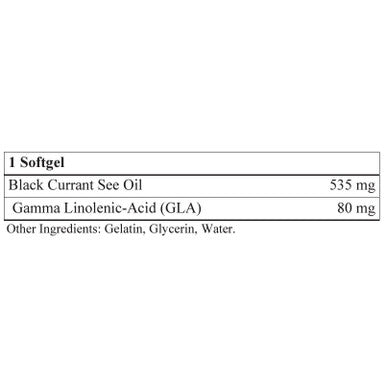 Cardiovascular Research Black Currant Seed Oil 90 sg