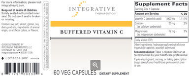Integrative Therapeutics Buffered Vitamin C 60c