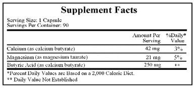 Ecological Formulas Butyric Acid 90c