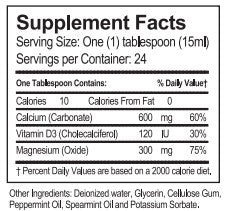 Progena Meditrend Cal-Mag-D Liquid 12oz