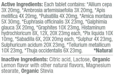 MediNatura ClearLife Allergy Tablets Extra Strength 60T