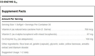 Douglas Laboratories Coenzyme Q10 100mg 30 softgel