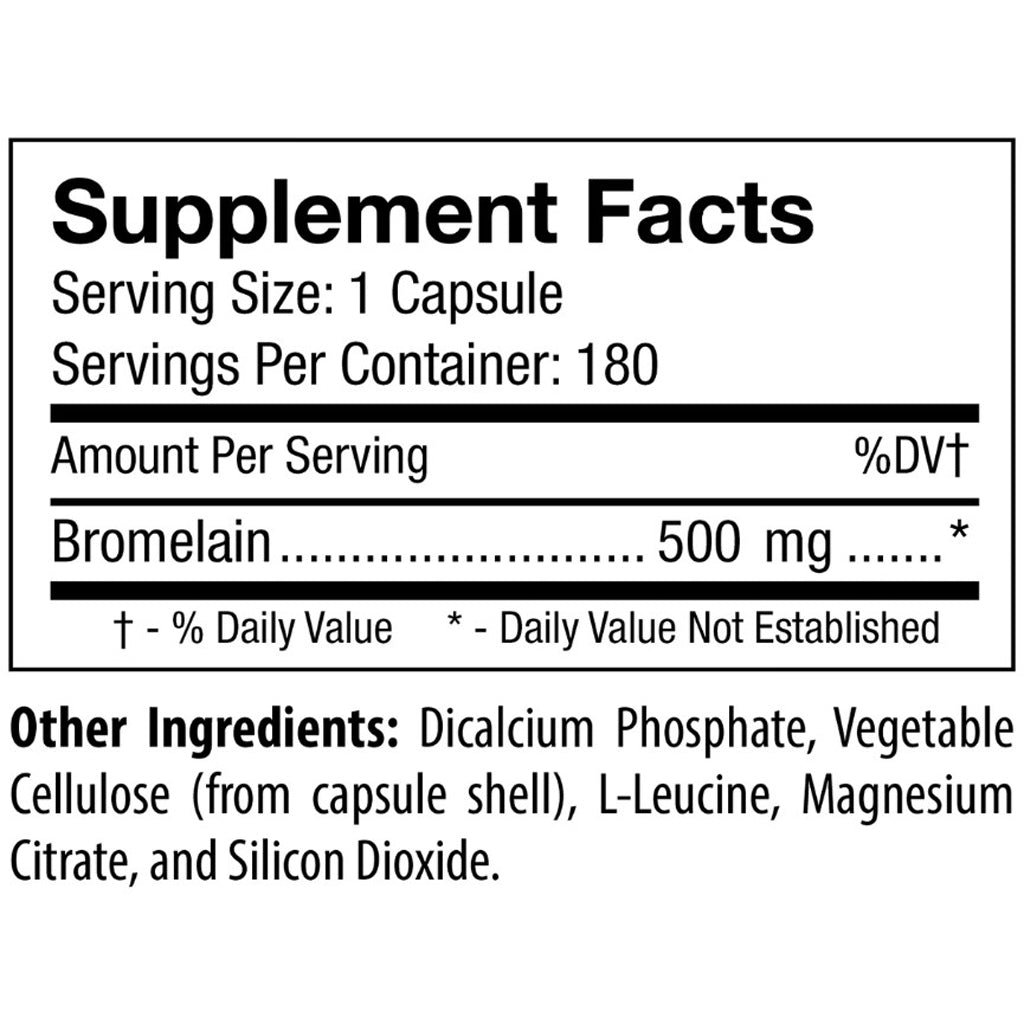 D'Adamo Personalized Nutrition Bromelain 180c