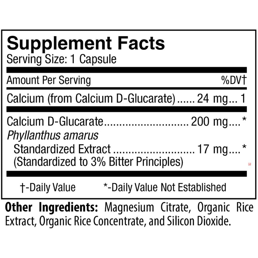 D'Adamo DetoxiCal-D, immunity, detoxification, ingredient label, women's health, endocrine system support