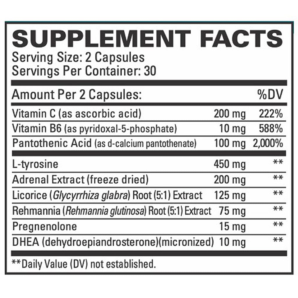 EuroMedica Adrenaplex 60c
