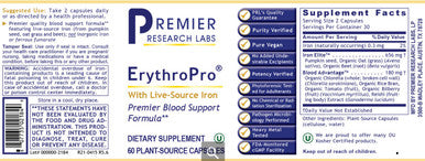 Premier Research Labs ErythroPro 60c