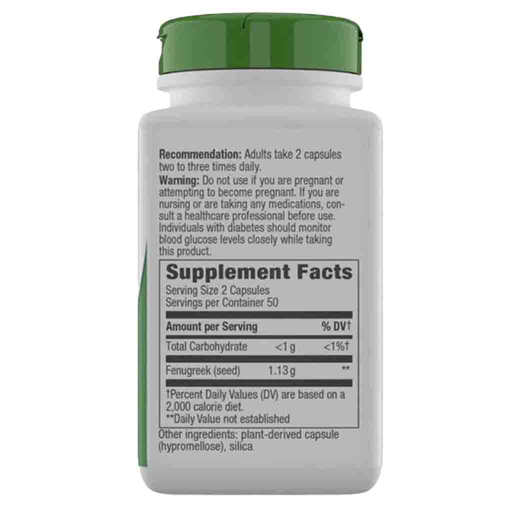 Natures Way Fenugreek Seed 100c