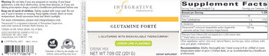 Integrative Therapeutics Glutamine Forte 7.1oz (201g) Powder
