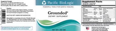 Pacific Biologics Grounded 300g