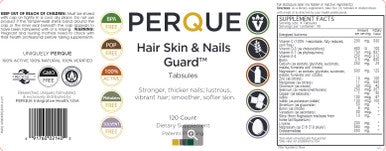 Perque Hair Skin Nails Guard 120T
