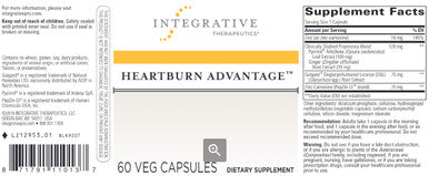 Integrative Therapeutics Heartburn Advantage 60c