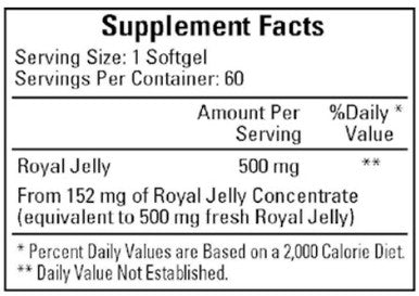 Cardiovascular Research Her Majesty's Royal Jelly 60sg