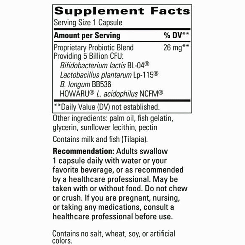 Integrative Therapeutics Probiotic Pearls Advantage 60c