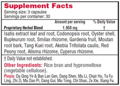 Health Concerns Isatis Cooling 90c