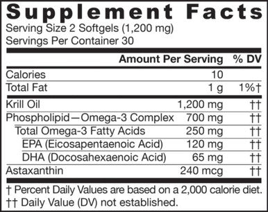 Jarrow Formulas Krill Oil 60sg