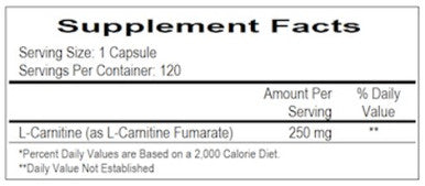 Cardiovascular Research L-Carnitine 120c