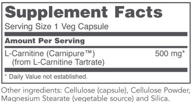 Protocol for Life Balance L-Carnitine 500 60c