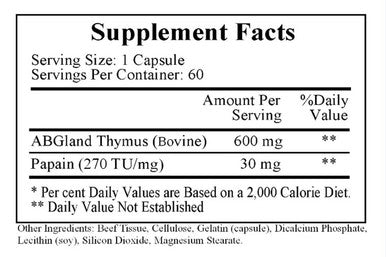 Ecological Formulas LTP (Lyphoactivated Thymic Peptides) 60c