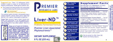 Premier Research Labs Liver-ND 8 oz