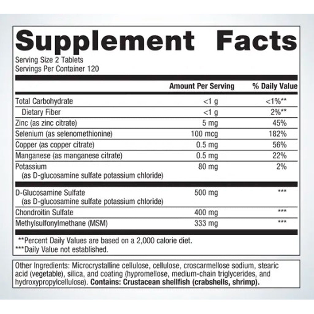 Metagenics ChondroCare 240T