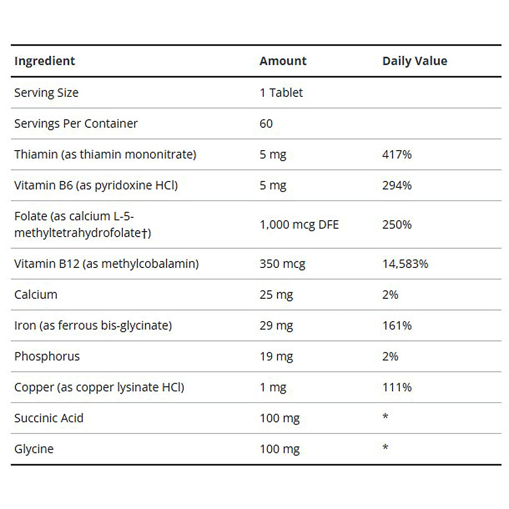 Metagenics Hemagenics 60t