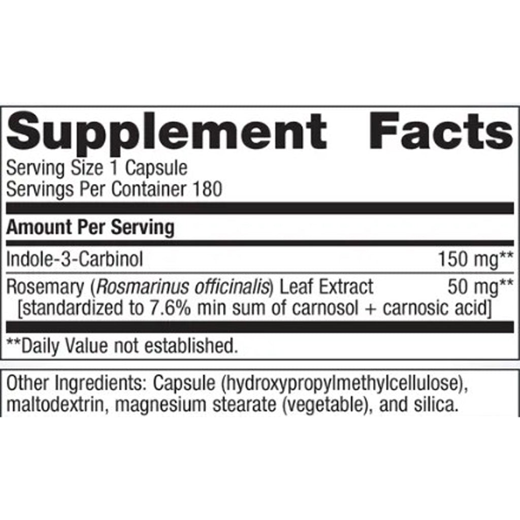 Metagenics Indole-3-Carbinol 180c