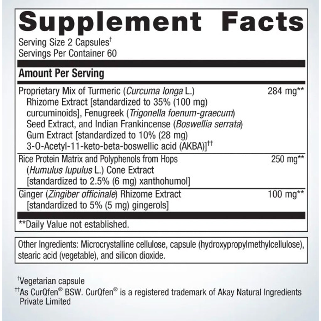 Metagenics Inflavonoid Intensive Care 120C