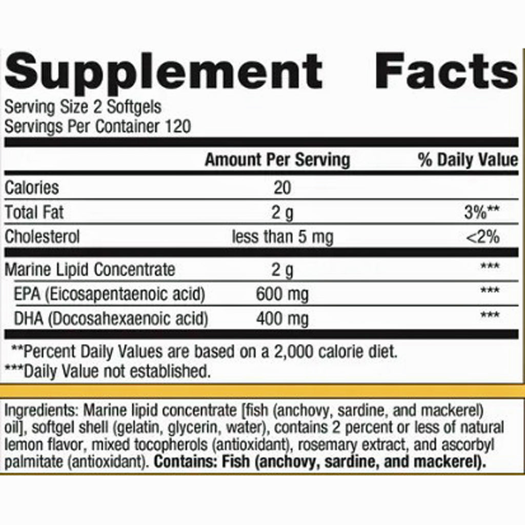 Metagenics OmegaGenics Fish Oil EPA-DHA 500 240sg