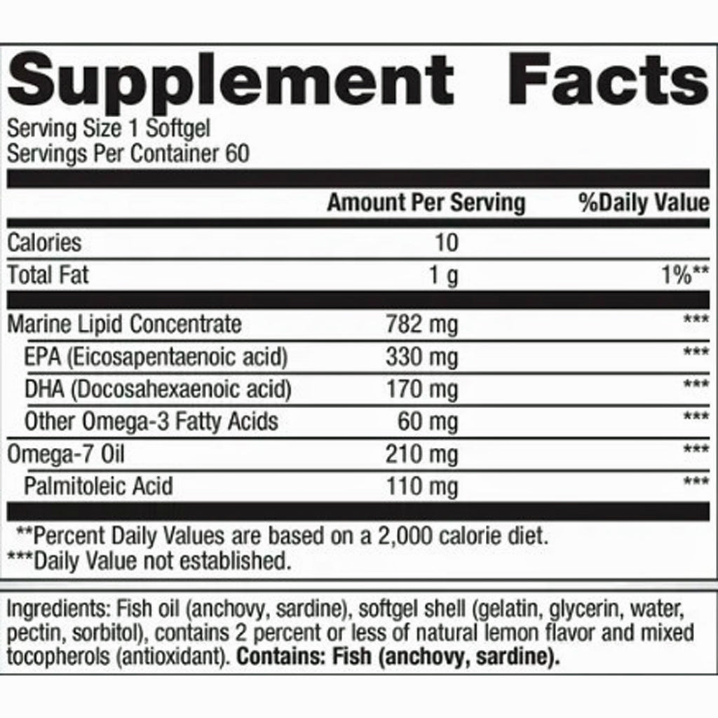 Metagenics OmegaGenics Fish Oil Mega 10 60 servings