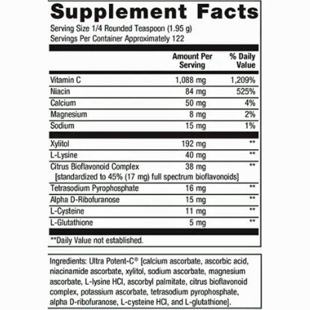 Metagenics Ultra Potent-C Powder 122 servings