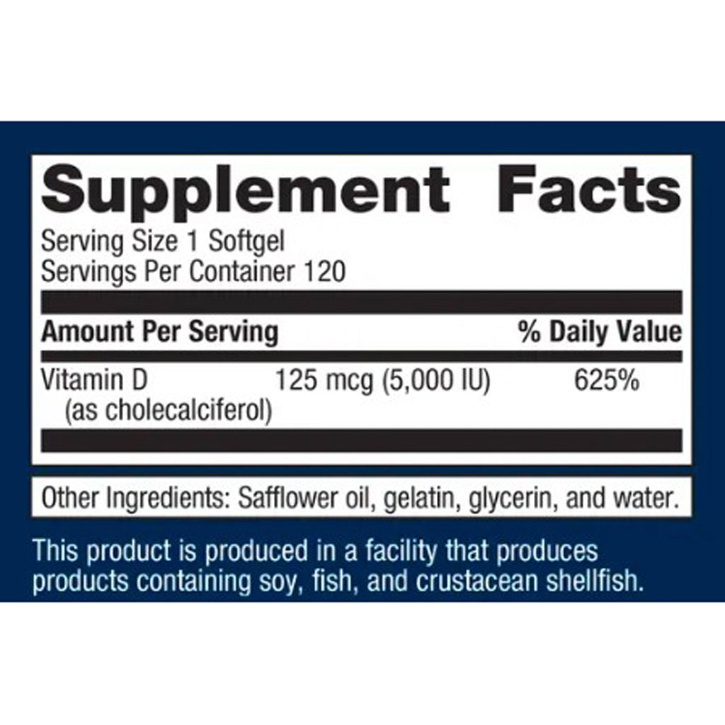 Metagenics D3 5000 120sg