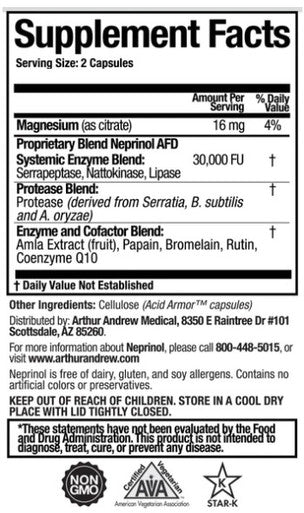 Arthur Andrew Medical Neprinol AFD 500mg 90 caps