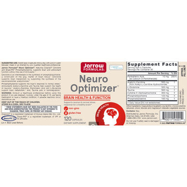 Jarrow Formulas Neuro Optimizer 120c
