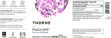 Thorne NiaCel 400 60c