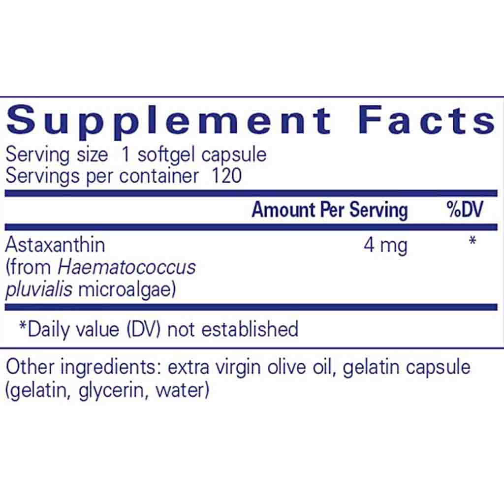 Pure Encapsulations Astaxanthin 120c
