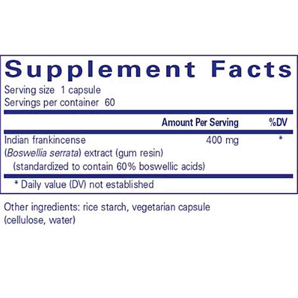 Pure Encapsulations Boswellia 60c