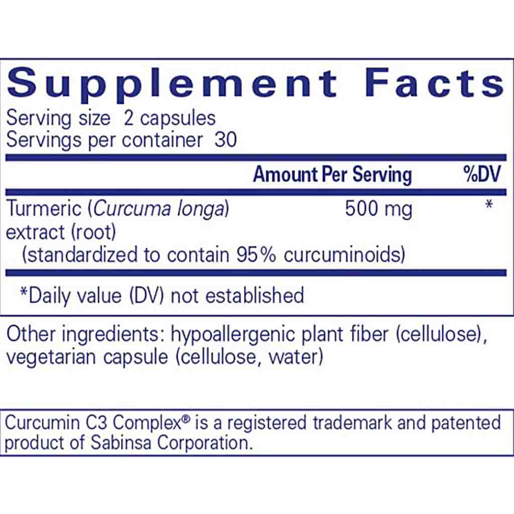 Pure Encapsulations Curcumin 60c